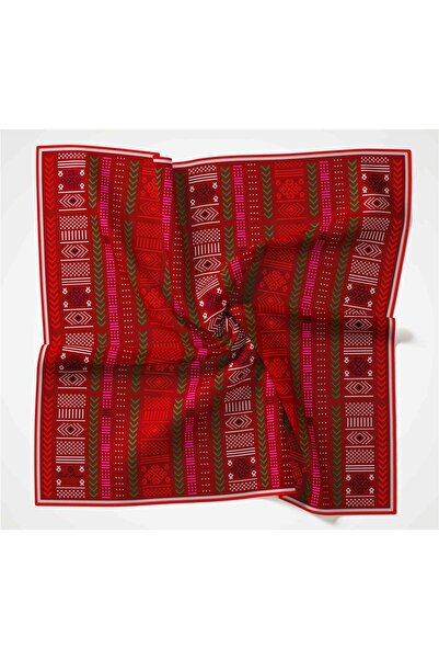 Silk Home Soft Cotton Metric Patterned Scarf