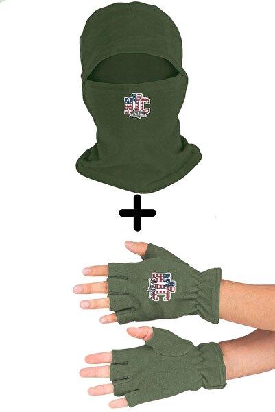 Fanze Set de mănuși decupate Polar Snow Mask New York zrn3700