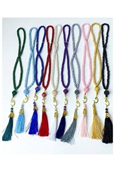 Ekvator 10 τεμάχια μικτού χρώματος δώρο Vavlı Inci 99 τεμαχίων προσευχής πλαστικές χάντρες προσευχής μαργαριταριών