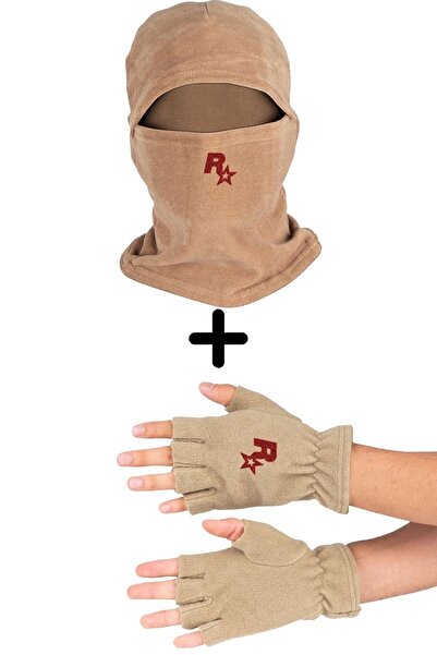 Fanze Set de mănuși decupate Rockstar Polar Snow Mask zrn3708