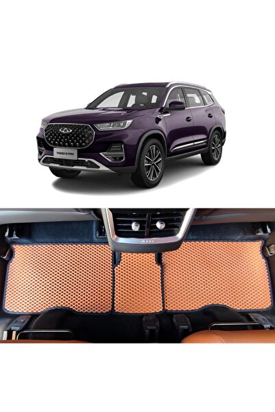 Bod Chery Tiggo 8 Pro 7 Koltuk 3d Havuzlu Paspas 2023-sonrası Taba