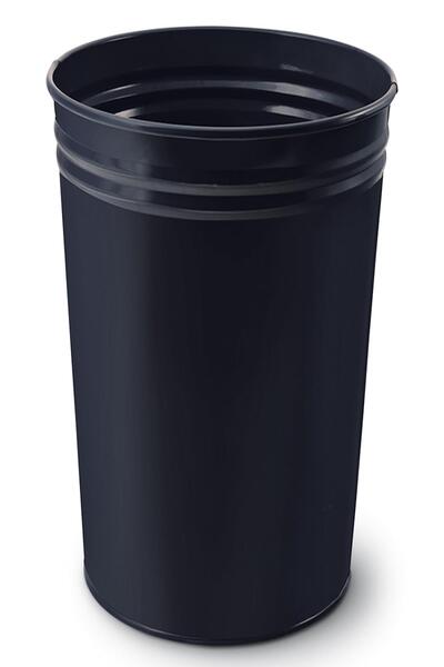 Generic Brand سلة المهملات 853 إيكو ميتال 10 لتر أسود