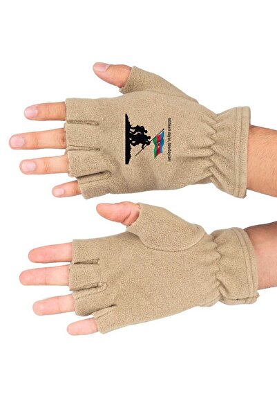 Fanze Mănuși din lână Mohkem Dayan Azerbaidjan cu tăietură rnz4595