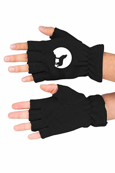 Fanze Mănuși de iarnă din lână polară cu imprimeu Ulayan Kurt rnz817