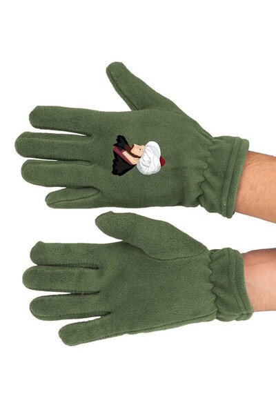 Fanze Fatih Sultan Mehmed Mănuși lungi din lână polară rnz5045