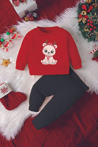 ADABEBEK New Year's Special Cartoon Character Printed Baby Set of 2 23233