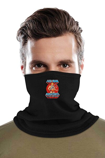 Fanze He-Man Печатен зимни шал за врата rnz3735