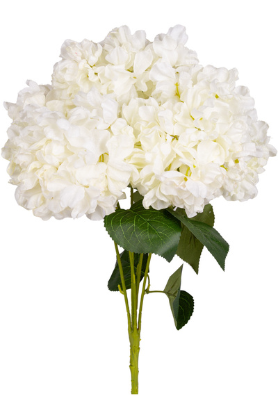 Herdekora Yapay Çiçek Ortanca Kurumuş Efektli Beyaz 50 Cm.