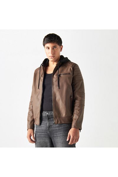 Lee cooper leather jackets for mens best sale