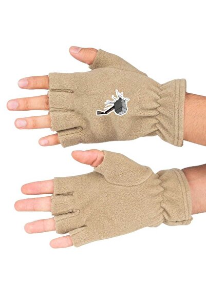 Fanze Mănuși de iarnă din lână polară cu imprimeu Balta - rnz3641