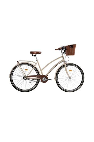 Bisan BİSAN SERENITY KADIN ŞEHİR BİSİKLETİ 48CM V 28 JANT NEX.3 VİTES KREM Sİ...