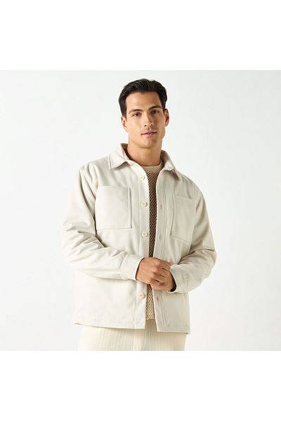 Iconic Solid Jacket With Long Sleeves And Pockets