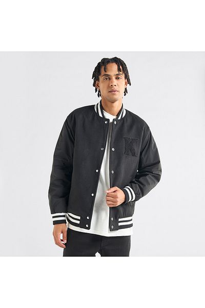 FAV Varsity Applique Detail Button Through Jacket With Pockets