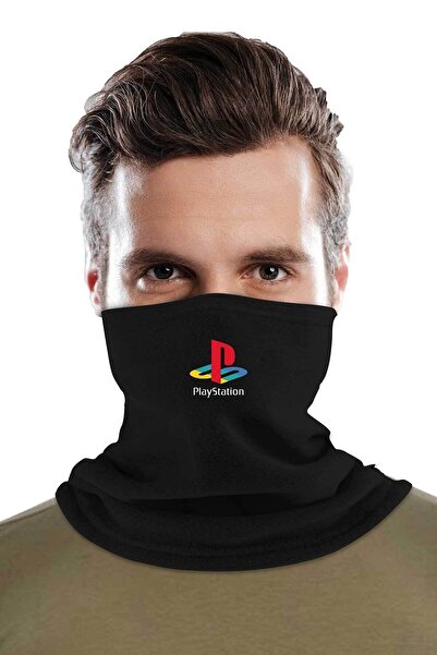 Fanze Guler de iarnă din fleece cu imprimeu Playstation rnz3709
