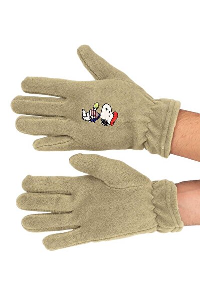 Fanze Mănuși lungi din lână Snoopy - Artistul rnz4517