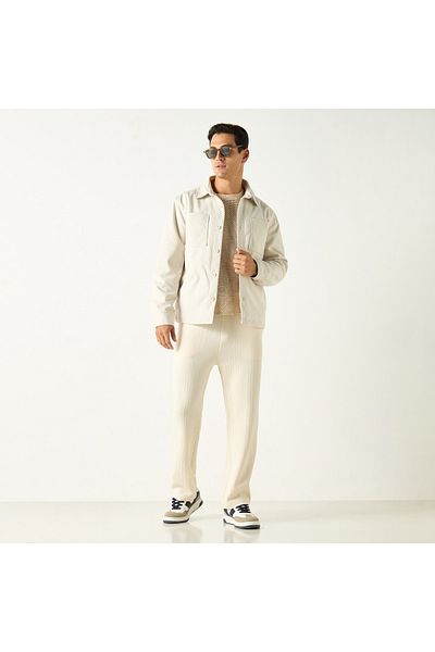 Iconic Solid Jacket With Long Sleeves And Pockets