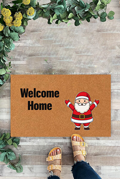 KARMAT Santa Claus, New Year's Theme, Welcome Home Indoor and Outdoor Door Mat, Digital Printing Doormat