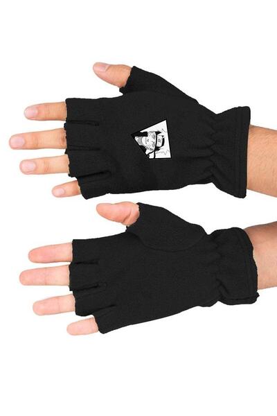 Fanze Mănuși de iarnă din lână polară cu imprimeu Naruto rnz3504