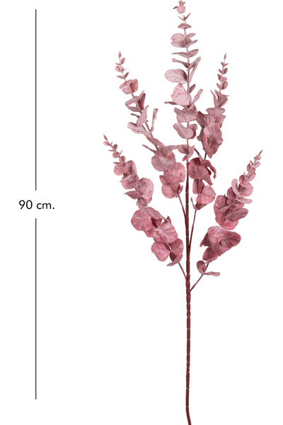 Herdekora Yapay Okaliptus Bordo 90 cm.