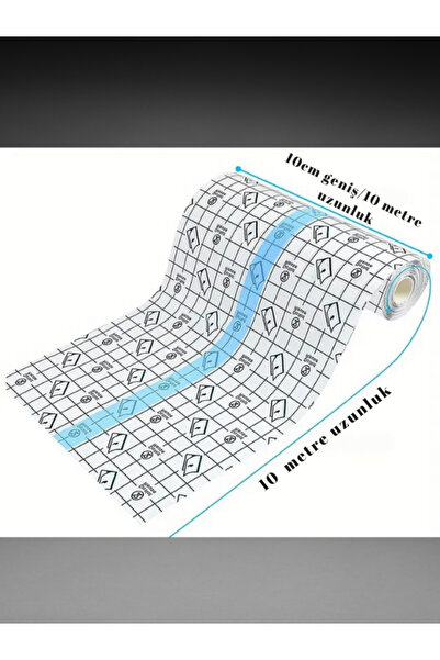 Octacare Şeffaf Pu Banyo Ve Dövme SEZERYAN Bandı Tıbbi Su Geçirmez Rulo Flast...