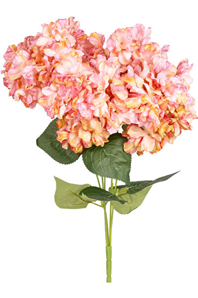 Herdekora Yapay Çiçek Ortanca Kurumuş Efektli Pembe 50 Cm.