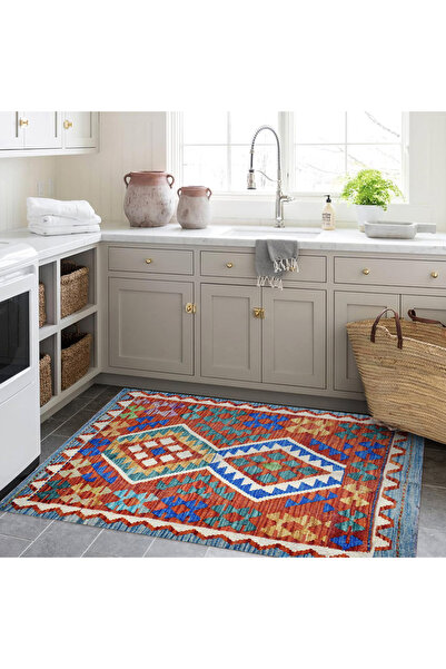 Rugs Modern Halı Covor decorativ vintage cu model tradițional multicolor din ...