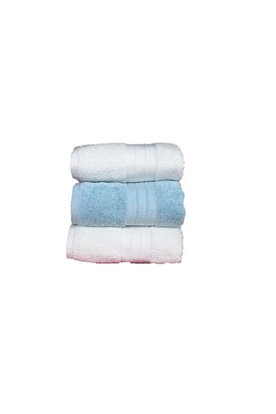 erteks 3 білих, 1 зелений - важкі рушники для рук 50x100