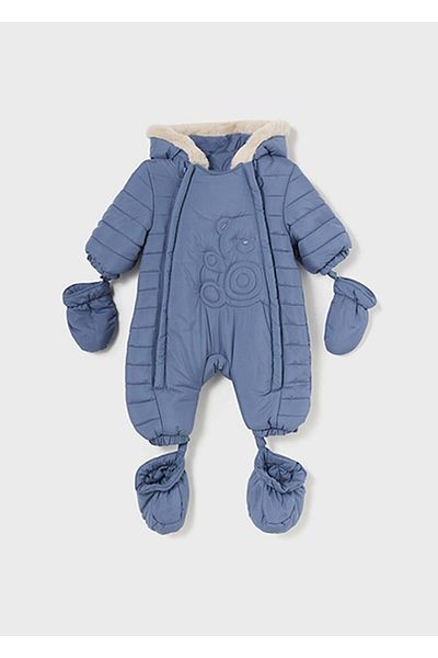 MAYORAL 06-18 Months Baby Boy Blue Color Astronaut Coat
