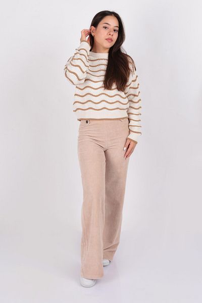 Fashion Friends 24K0005K1 Women's Velvet Trousers