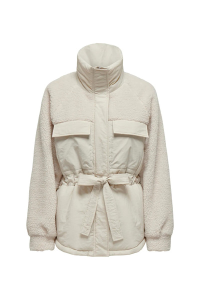 ONLY Onlarianna Padded Mix Teddy Jacket - Otw 15266872