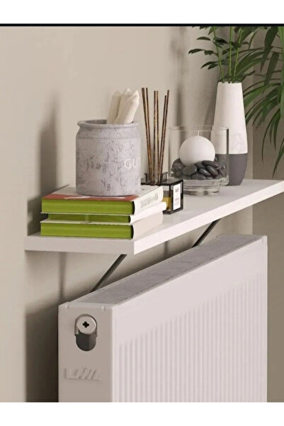 Yggdrasil Home Decor Dekoratif Doğal Ahşap Petek Üstü Montajsız Raf  145X15X4...