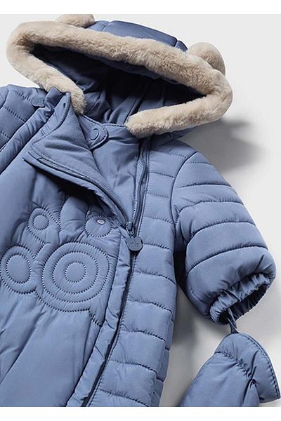 MAYORAL 06-18 Months Baby Boy Blue Color Astronaut Coat