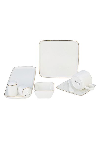 Vitale New Bone 32 Piece Breakfast Set