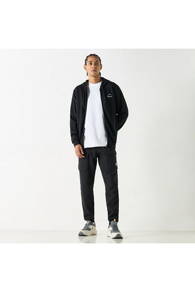 Kappa Zip Through Hoodie with Long Sleeves and Pockets