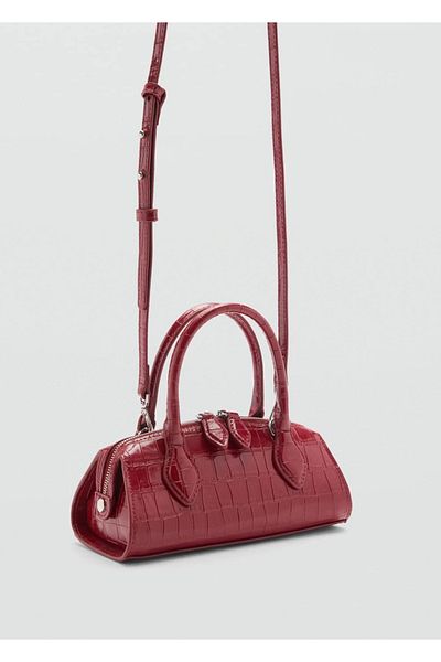 MANGO Woman Tasche in Krokodillederoptik