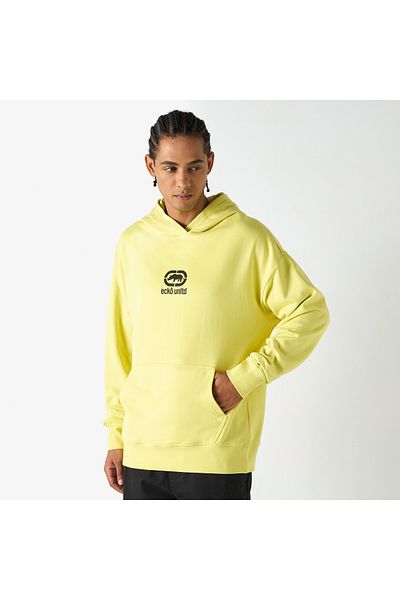 ECKO Logo Print Hoodie With Kangaroo Pocket