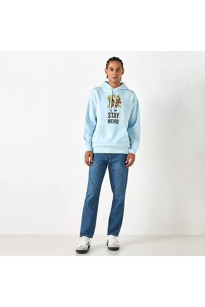 SP Characters Spongebob Print Hoodie With Kangaroo Pocket
