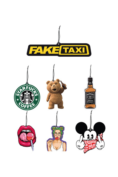 ByMeyla En Çok Sevilen 7'li Serseri Seri Oto Kokusu ve Oto Aksesuarı