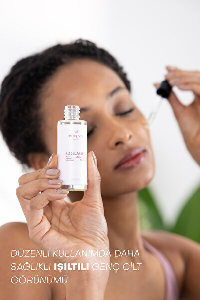 Polente Natural Collagen & Squalane Serum - Kırışıklık Karşıtı Kolajen Serum