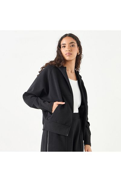Kappa Kappa Women Long Sleeve Full Zip Hoodie