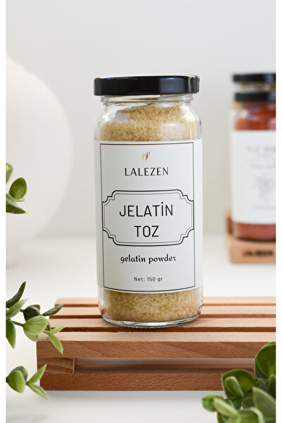 LALEZEN Jelatin Toz - Toz Sığır Jelatin 150 Gr (cam)