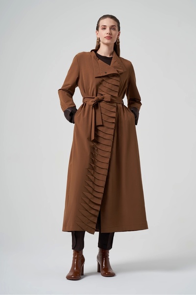 MissWhence 36525 Tan Ribbed Cap