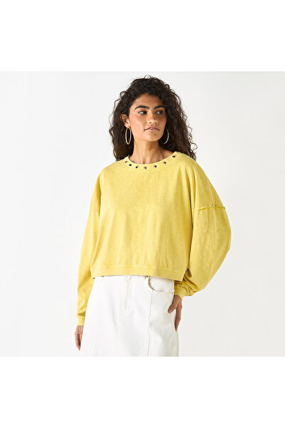 Lee Cooper Top with Drop Shoulder Sleeves