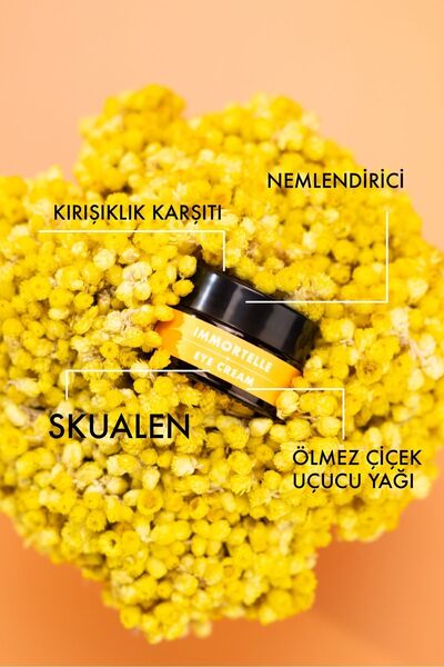 Polente Natural Ölmez Çiçek Kırışıklık Karşıtı Göz Kremi (20 ML)