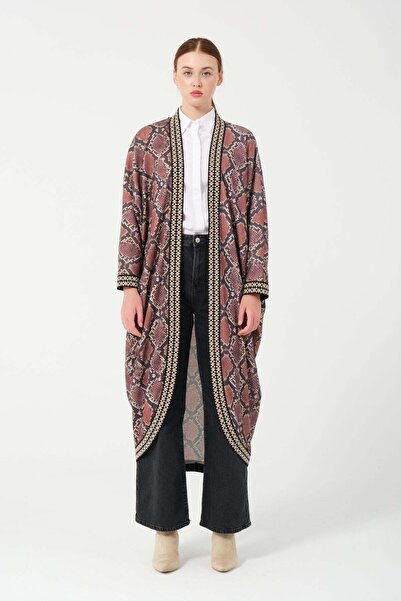 Hatun Atila HatunAtila Oversize Цифровий друк Золота обробка Стрічка Детальна...