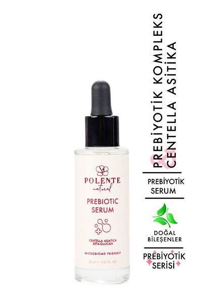 Polente Natural Prebiotic Serum - Skin Microbioma Supported Moisturizer (30 ml)