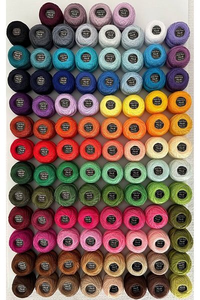 ALMİŞ Alış Perle Etamin-Cross-Stitch 100 Thread Set (10 Gr-No:8)