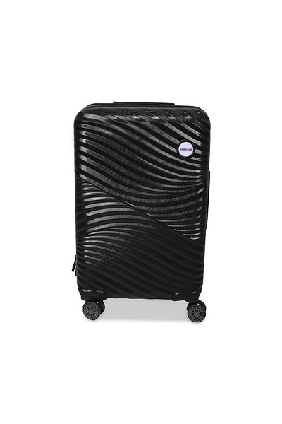 Biggdesign Moods Up Schwarzer mittelgroßer 24-Zoll-Koffer