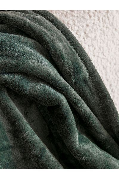 LC Waikiki Dark Khaki Wellsoft Tv Blanket 100X150 cm