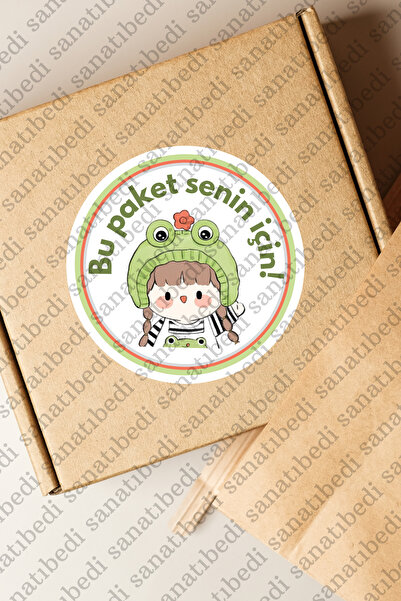 sanatıbedi 100 bucăți autocolant mulțumesc - Ambalaj tematic pentru tine Etic...